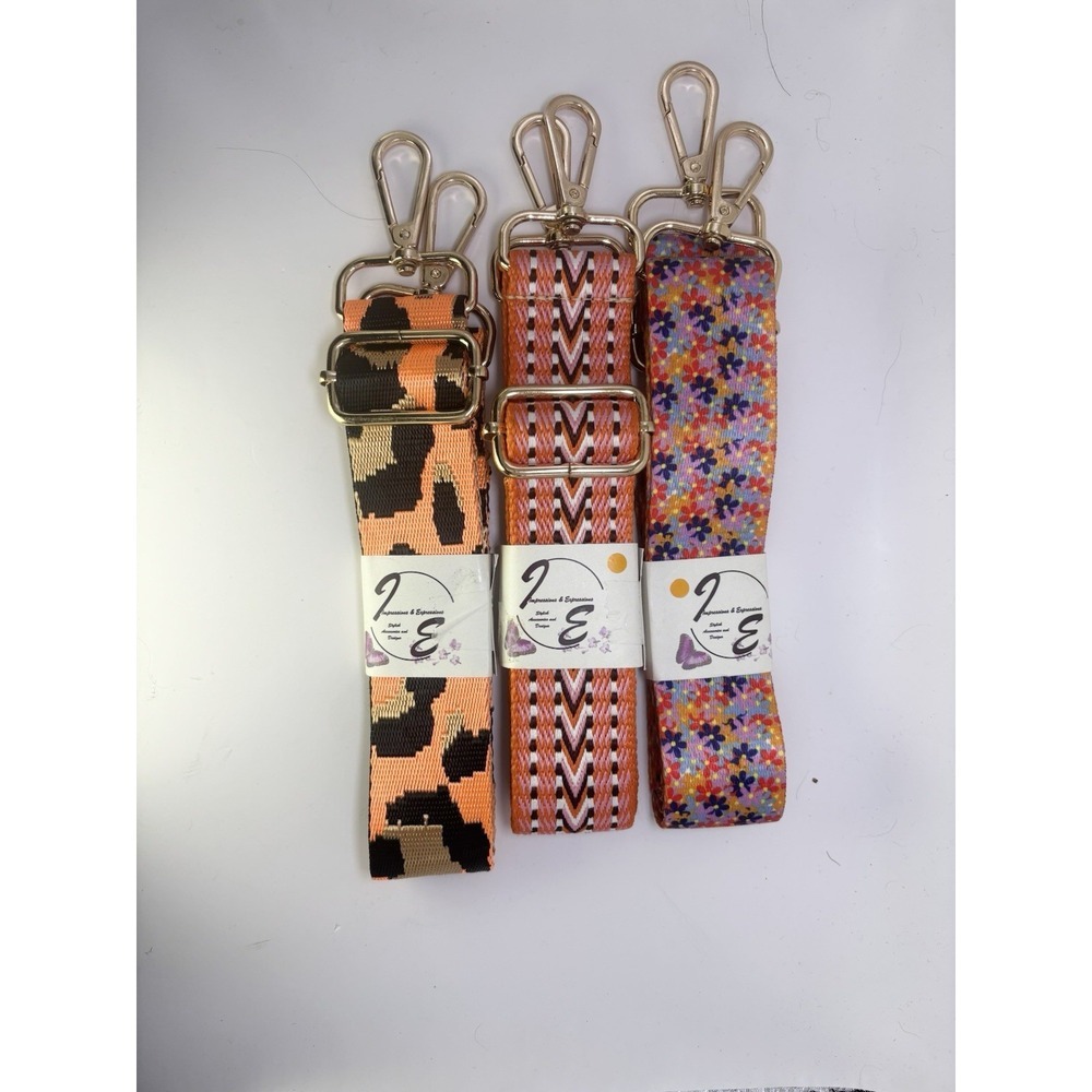 Orange Adjustable Replacement Purse Crossbody Str… - image 1